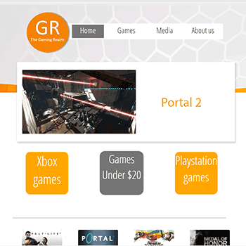 'The Game Realm' website